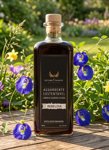 Aguardiente portuguesa con infusión floral – Rebeldia