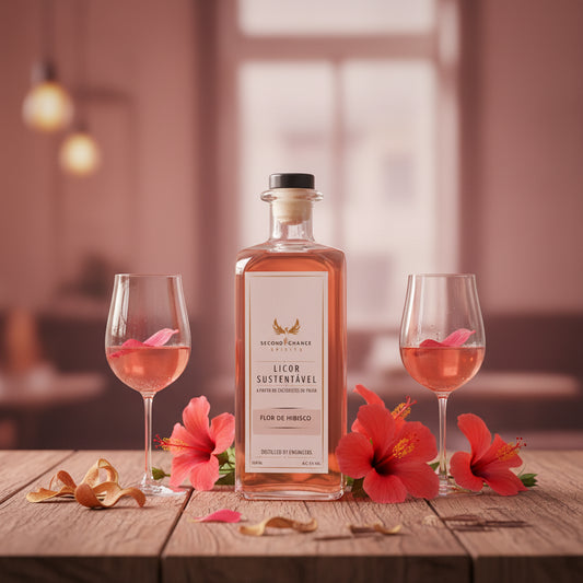 Licor de Flor de Hibisco - Dia dos Namorados